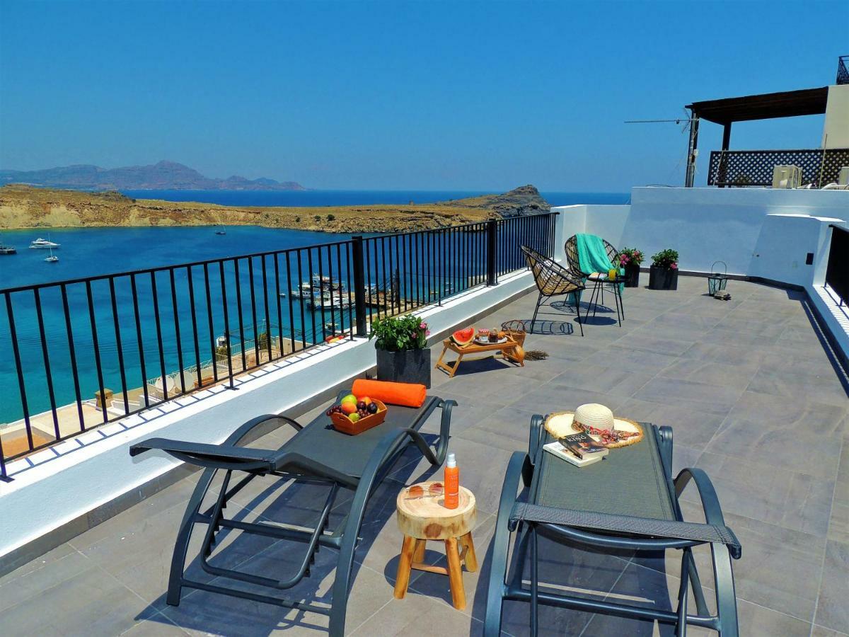 Lindos Aktaia Villa Líndos Exterior foto